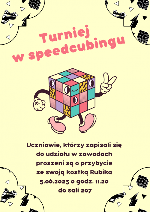 Turniej w speedcubingu